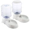 3.5L/1gal Pet Feeder Self-Dispensing Gravity Pets Food Dispenser Automatic Dog Feeder