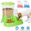 Pet Automatic Water Dispenser Food Dispenser 2 In 1 Dog Dispenser Gravity Food Water Dispenser