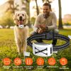 Electric Dog Collar Receiver Anti-Bark Dog Deterrent Training Collar with Beep Vibration Shock Modes for Dog Fence System