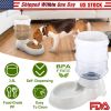 3.5L/1gal Pet Feeder Self-Dispensing Gravity Pets Food Dispenser Automatic Dog Feeder