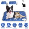 Pet Heating Pad Electric Dog Heating Mat Waterproof Warming Blanket with 86-141? Adjustable Temperature 0-12 Timer Digital Display Chewing-resista
