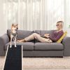 Foldable Wooden Dog Ramp for High Beds NonSlip Dual Heights Adjustable Pet Dog Ramp for Couch Car SUV 61LBS Load