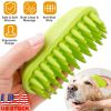 Dog Bath Brush Anti-Skid Pet Grooming Shower Bath Silicone Massage Comb For Long & Short Hair Medium Large Pets Dogs