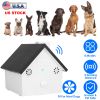 Ultrasonic Anti-barking Device 50Feet Sensing Sonic Dog Bark Deterrent Dog Bark Control with 3 Sensitivity Levels 3 Sensing Distances Indoor Outdoor