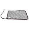 Pet Heating Pad Dog Electric Heating Mat Waterproof Adjustable Warming Blanket with Chew Resistant Steel Cord Case