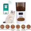 5L Automatic Pet Feeder Timed 2.4G WiFi Dog Feeder With App Control 1-10Meals Dry Food Per Day Type-C Battery Dual Power Supply For Dogs