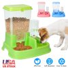 Pet Automatic Water Dispenser Food Dispenser 2 In 1 Dog Dispenser Gravity Food Water Dispenser