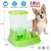 Pet Automatic Water Dispenser Food Dispenser 2 In 1 Dog Dispenser Gravity Food Water Dispenser