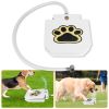 Dog Water Fountain Outdoor Dog Pet Water Dispenser Step-on Activated Sprinkler w/ Interactive Paw Pedal Valve for Drinking Fresh Water