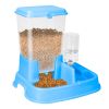 Pet Automatic Water Dispenser Food Dispenser 2 In 1 Dog Dispenser Gravity Food Water Dispenser