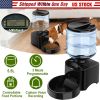 5.5L Automatic Pet Feeder Dog Food Dispenser w/Voice Recording Programmable Timer 3 Meals/Day