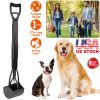 31.5in Pet Pooper Scooper Foldable Long Handle Dog Poop Waste Pick Up Rake for Large Medium Small Dogs Pets